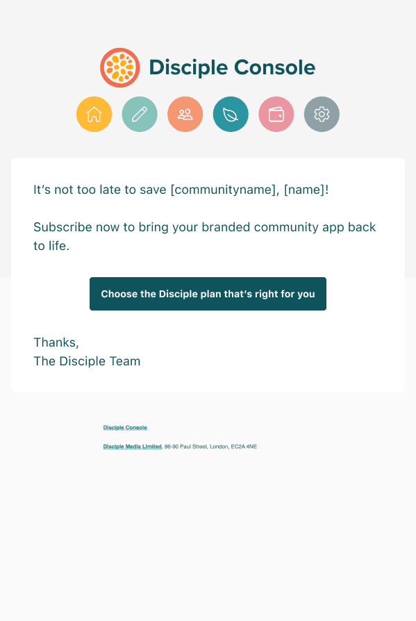 Product Activation — step 4