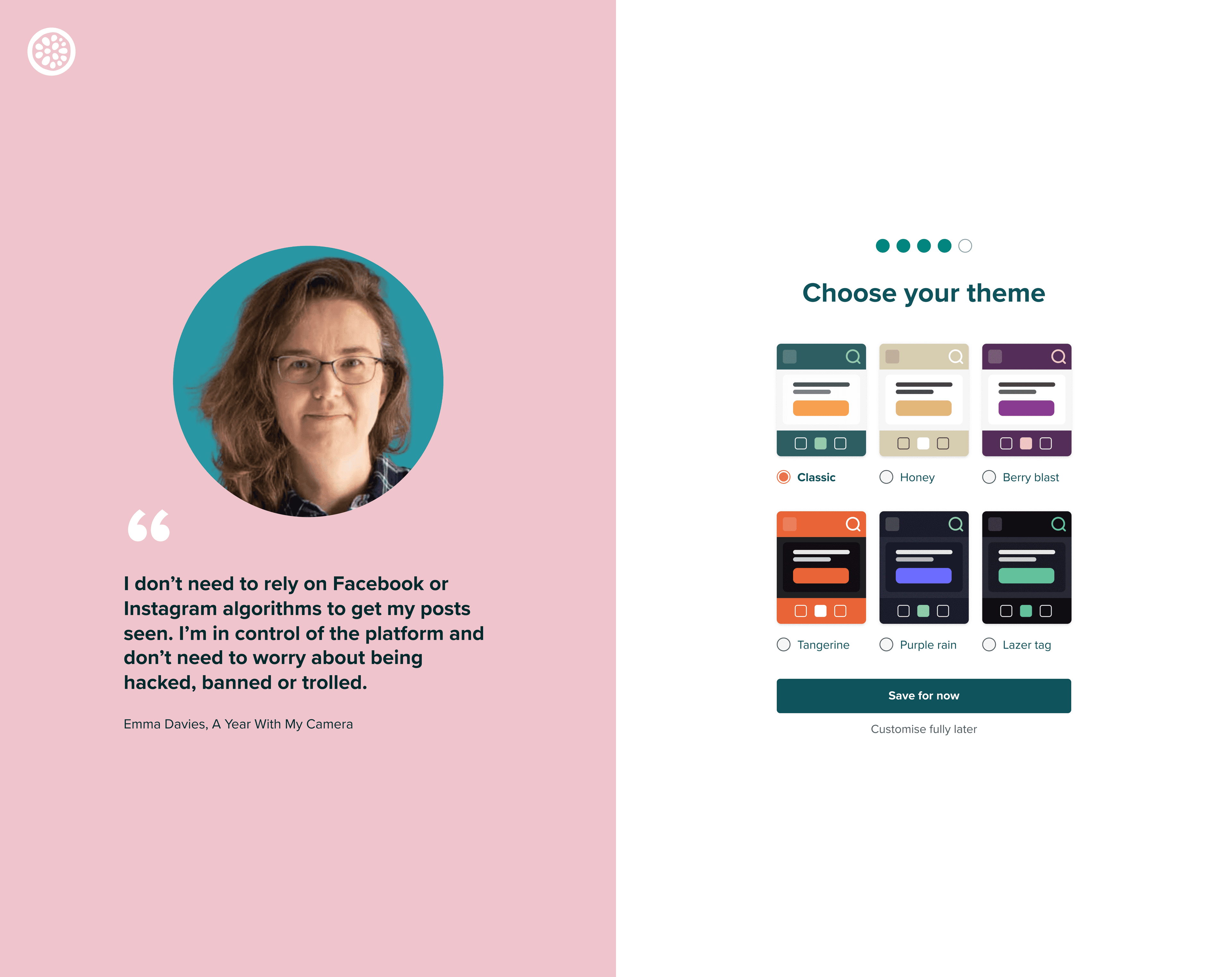 Self-Service Launch — step 6