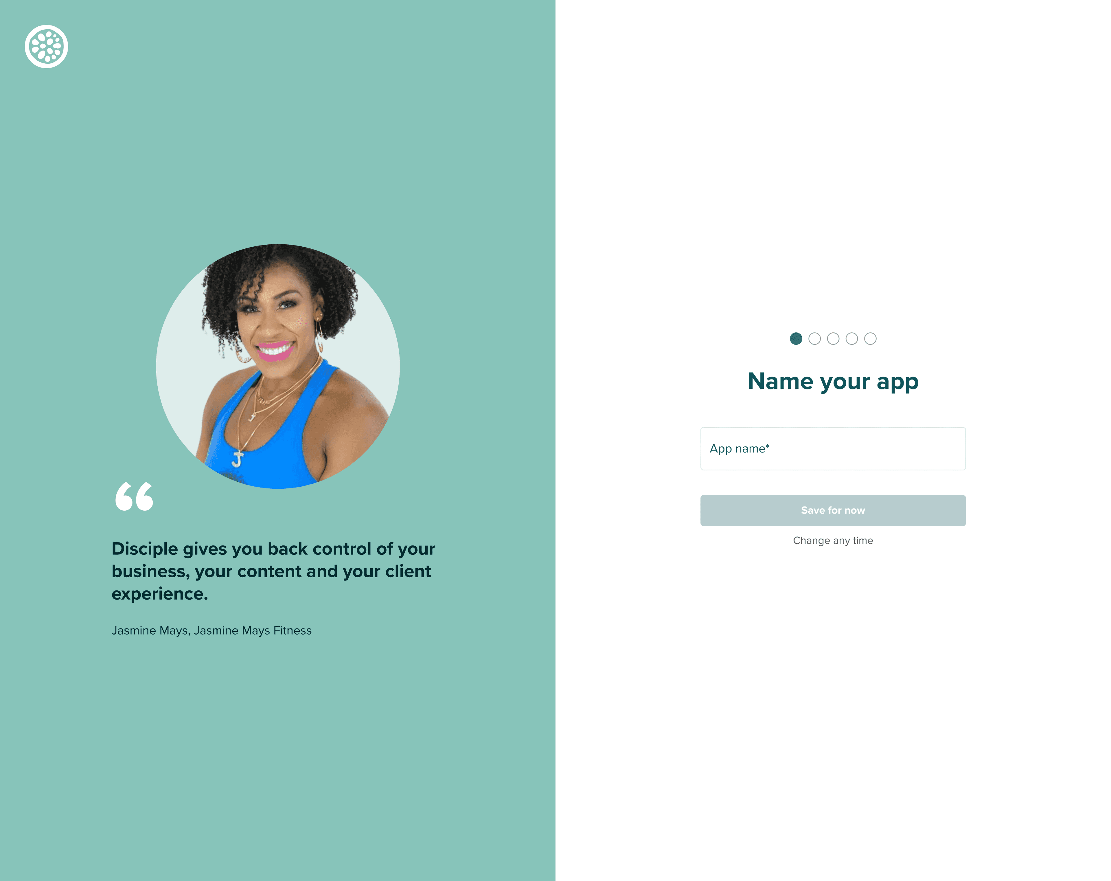 User journey step 3